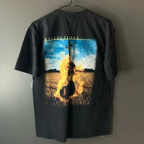 Vintage Apocalyptica Reflections 2004 Band Tee Symphonic Metal Cello Finnish - Picture 8 of 8